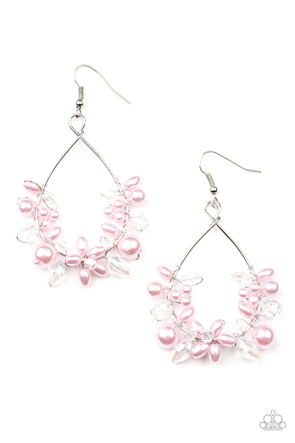 Marina Banquet - Pink Earrings