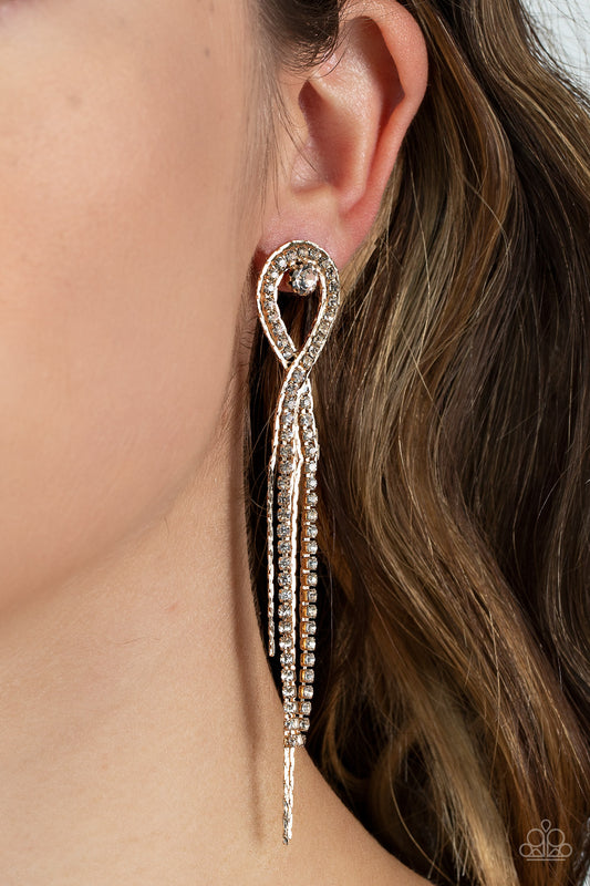 Luxury Lasso - Gold Earrings