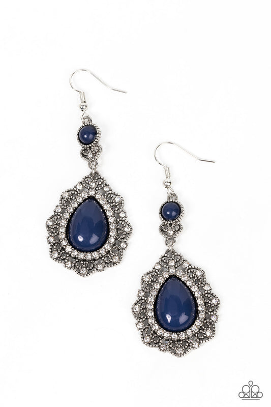 Palace Bribe - Blue Earrings
